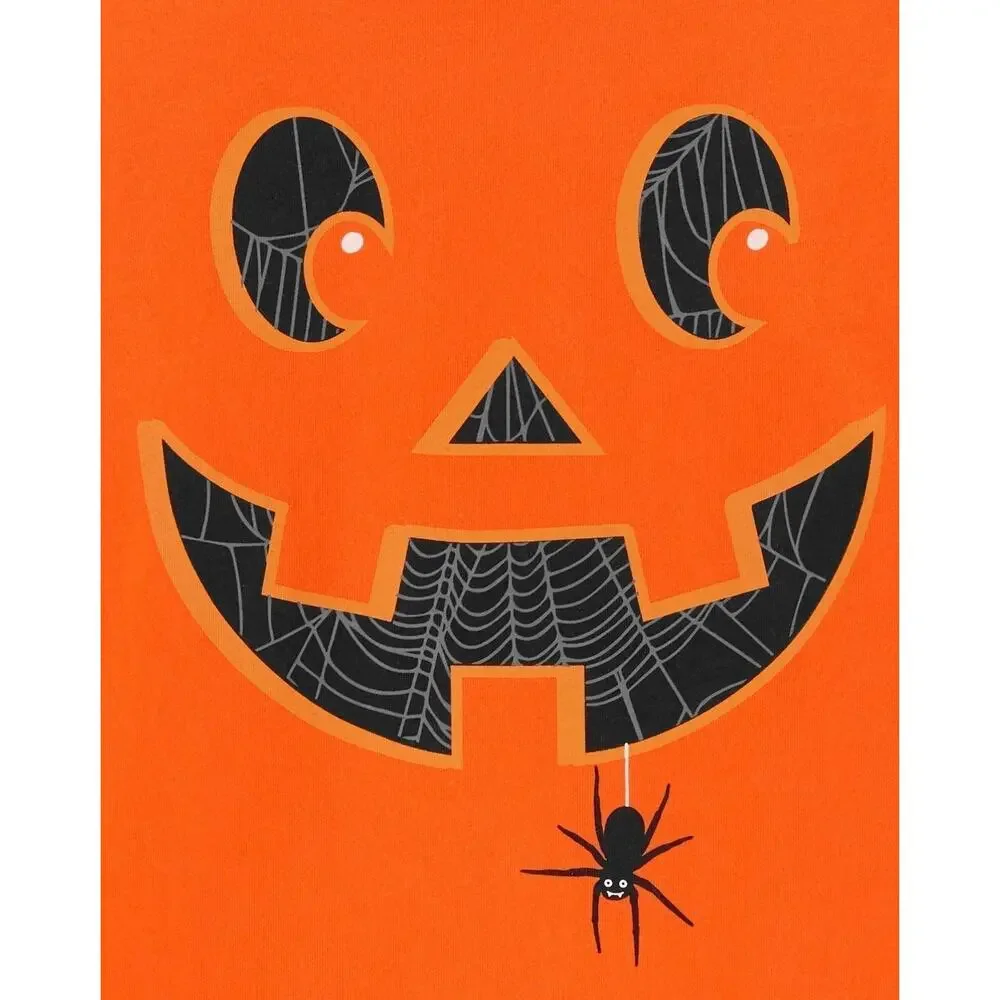 NWT❤️Carter's Halloween Glow in the Dark Longsleeve Shirt Sz7/7A